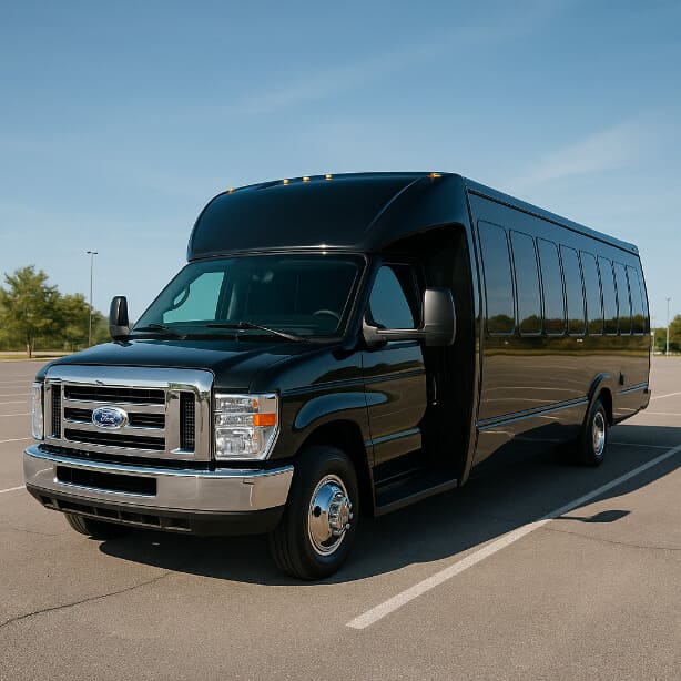 Charter Bus Rental San Bernardino 18 Passenger Minibus