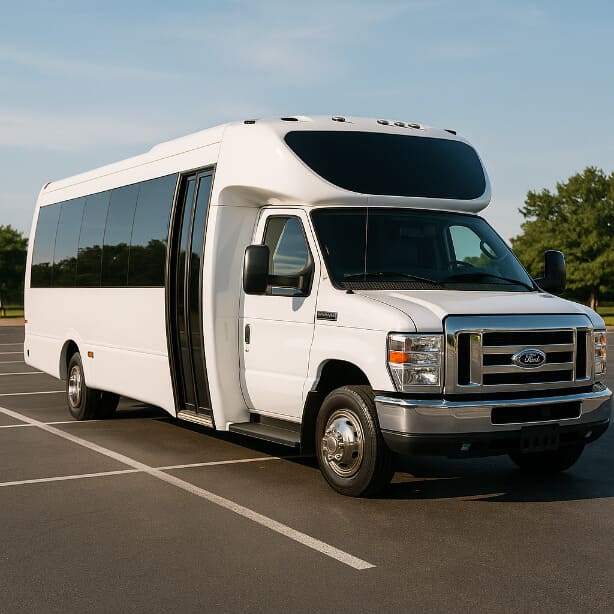 Charter Bus Rental San Bernardino 20 Passenger Minibus